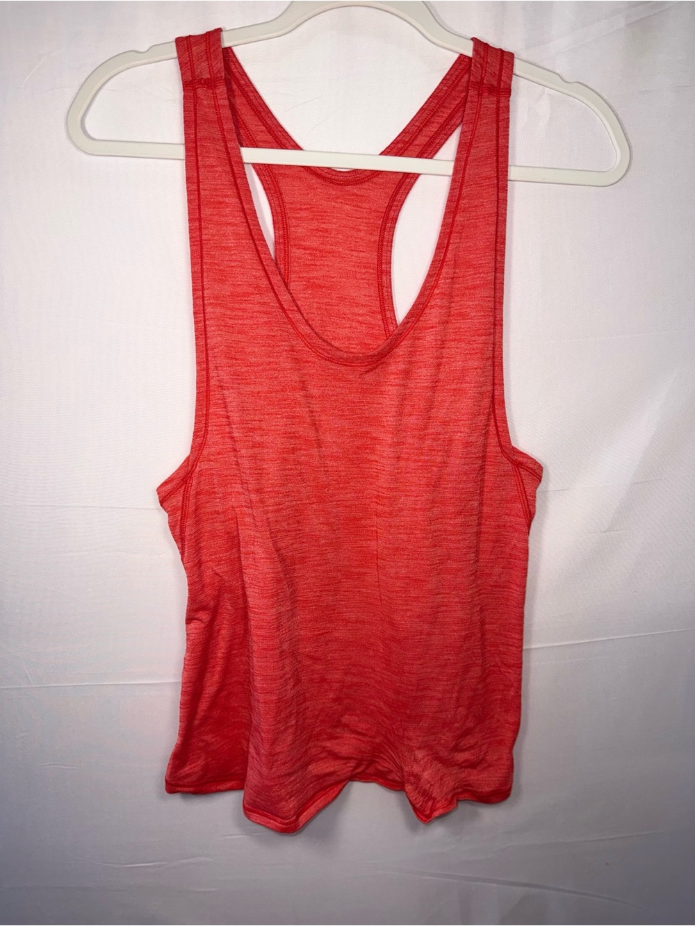 Lululemon Women's Orange Racerback Athletic Yoga Tank Top Size 6/S